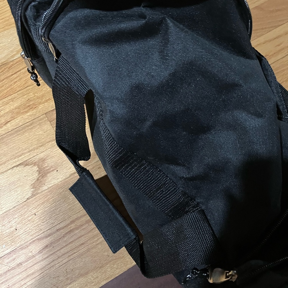 Men's Black Duffel Bag